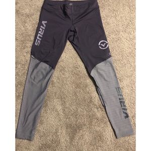 Virus workout pants.